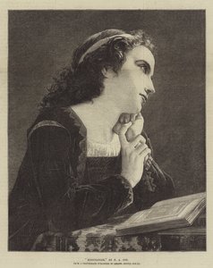Meditation by Pierre Auguste Cot